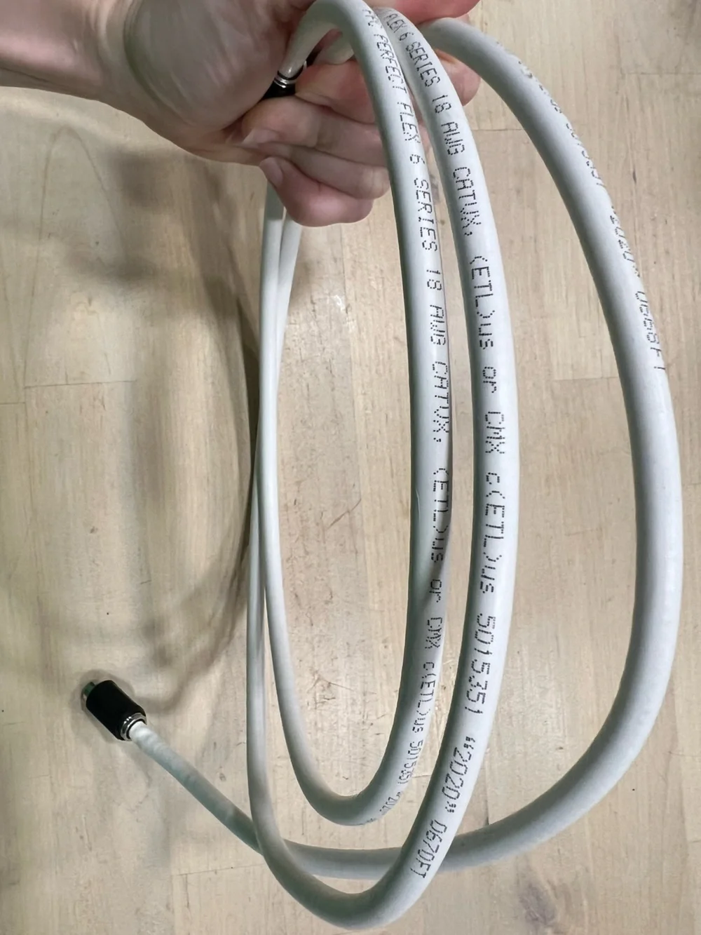 PPC Coaxial Cable with F-Type Connectors - Electronics Accessory